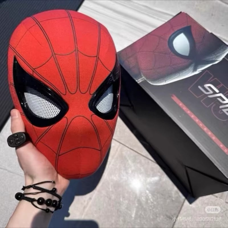 Spiderman Mask Moving Eyes LED Remote Control Cosplay Halloween for Adults Kids 3256807158706724_49 3256807158706724_96 3256807158706724_69
