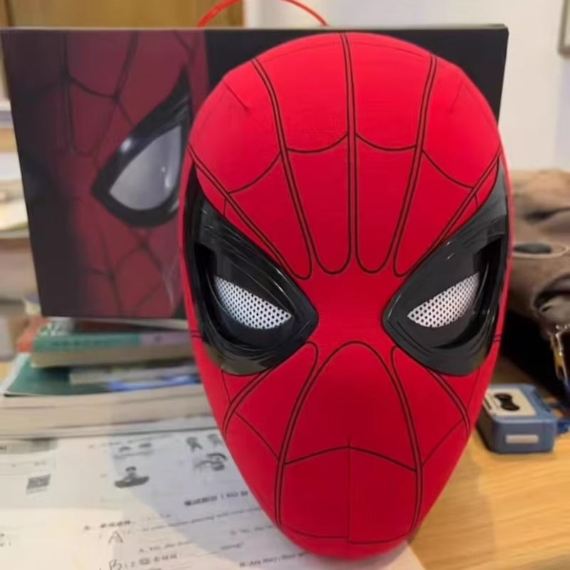 Spiderman Mask Moving Eyes LED Remote Control Cosplay Halloween for Adults Kids 3256807158706724_49 3256807158706724_96 3256807158706724_69