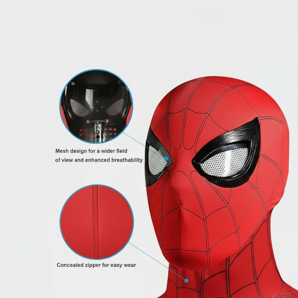 Spiderman Mask Moving Eyes LED Remote Control Cosplay Halloween for Adults Kids 3256807158706724_49 3256807158706724_96 3256807158706724_69