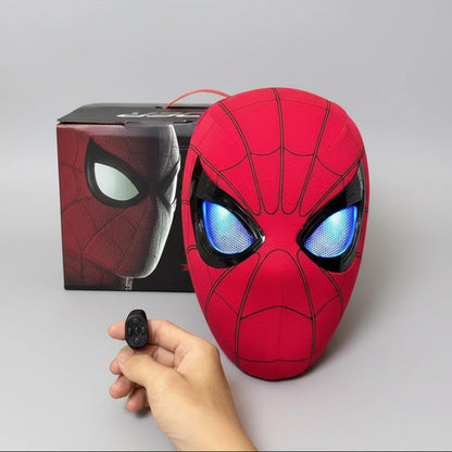 Spiderman Mask Moving Eyes LED Remote Control Cosplay Halloween for Adults Kids 3256807158706724_49 3256807158706724_96 3256807158706724_69