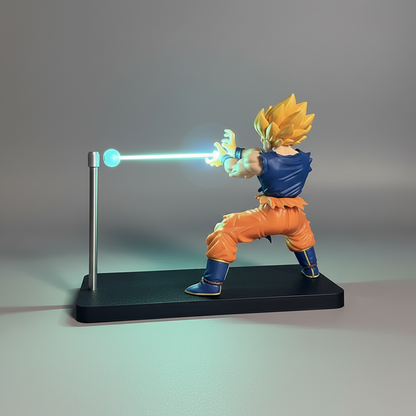 Puzzloria Super Saiyan Magnetic Light Beam Figurine - Dragon ball z goku 