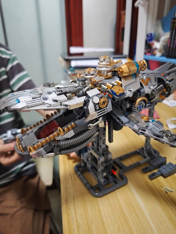 Puzzloria™ | Mechanical Whale Building Blocks Set Customer Review