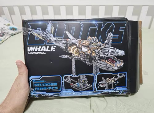 Puzzloria™ | Mechanical Whale Building Blocks Set Customer Review